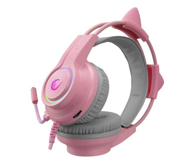 RAMPAGE X-Catty Pink 7.1 RGB RM-K91 - 1276256 - zdjęcie 2